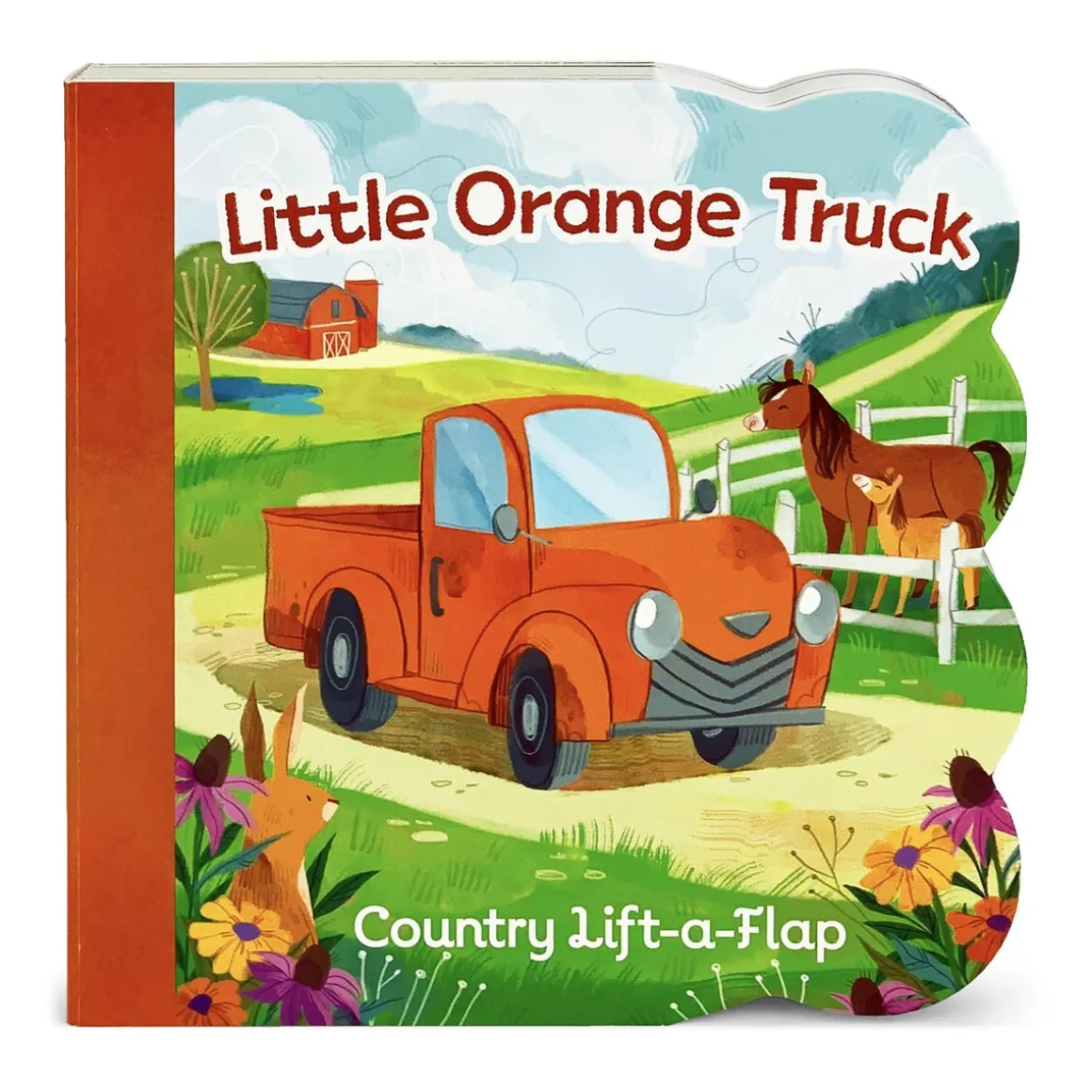 Little Orange Truck Lift-a-Flap Board Book