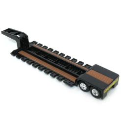 LOOSE ~ 1/64 Die-cast Metal Lowboy Trailer with Outriggers