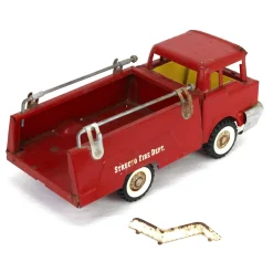 Lot of (1) 1950s Structo Fire Department Truck