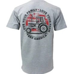 Love Your Farm, Love Your Family, Feed America Outback Toys T-Shirt