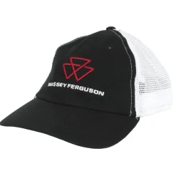 Massey Ferguson Black & White Mesh Hat