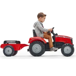 Massey Ferguson 8740S Pedal Tractor with Trailer by Falk