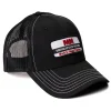 Minneapolis-Moline World's Finest Tractors Logo Hat, Black with White Stitching