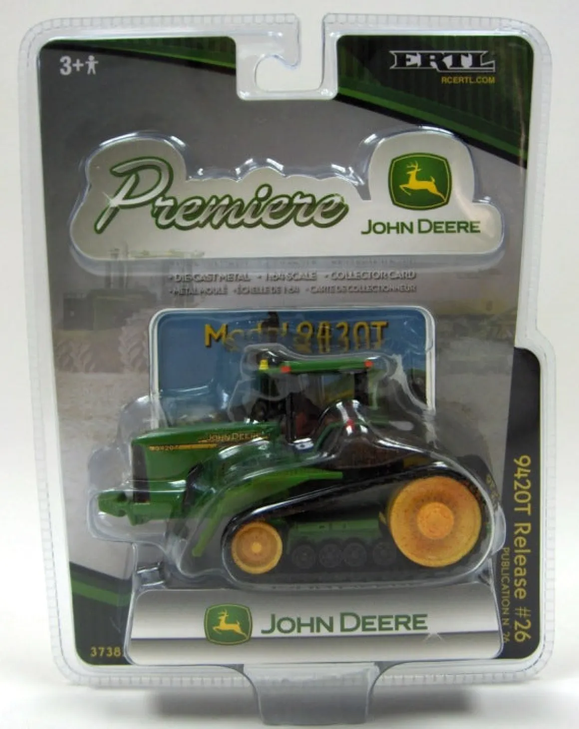 Muddy Version ~ 1/64 John Deere 9420T, Original Premiere Series #26