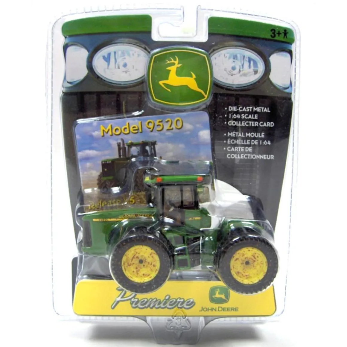 Muddy Version ~ 1/64 John Deere 9520 with Duals, ERTL Premiere Series #5