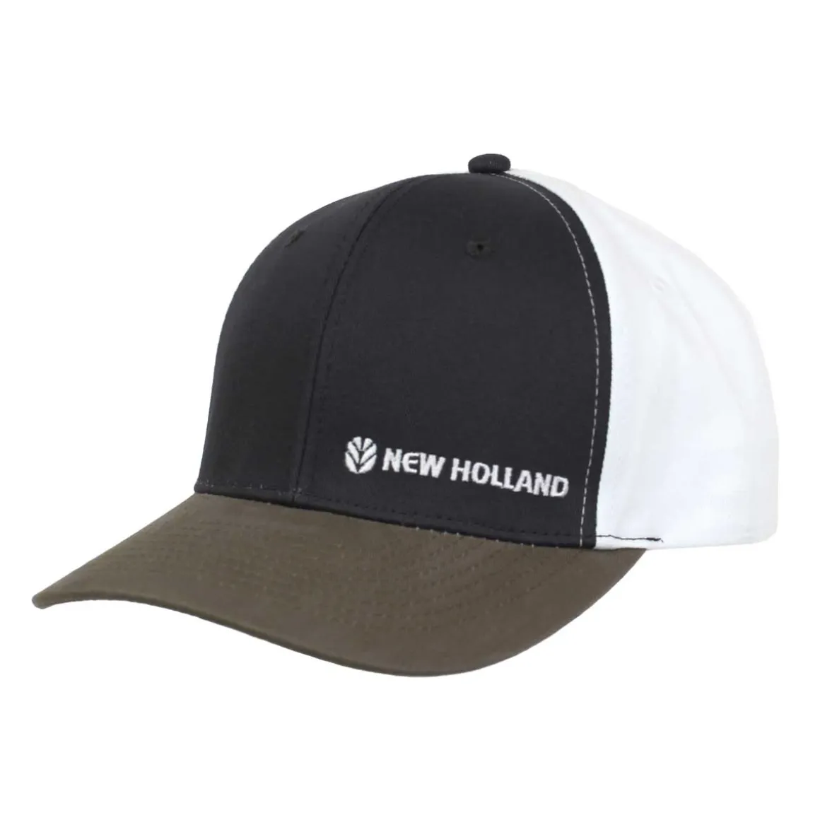 New Holland Charcoal & Sand Chino Twill Cap