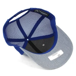 New Holland Heather Gray Cap with Royal Blue Mesh Back