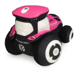 New Holland T7 Pink Tractor Soft Plush Toy