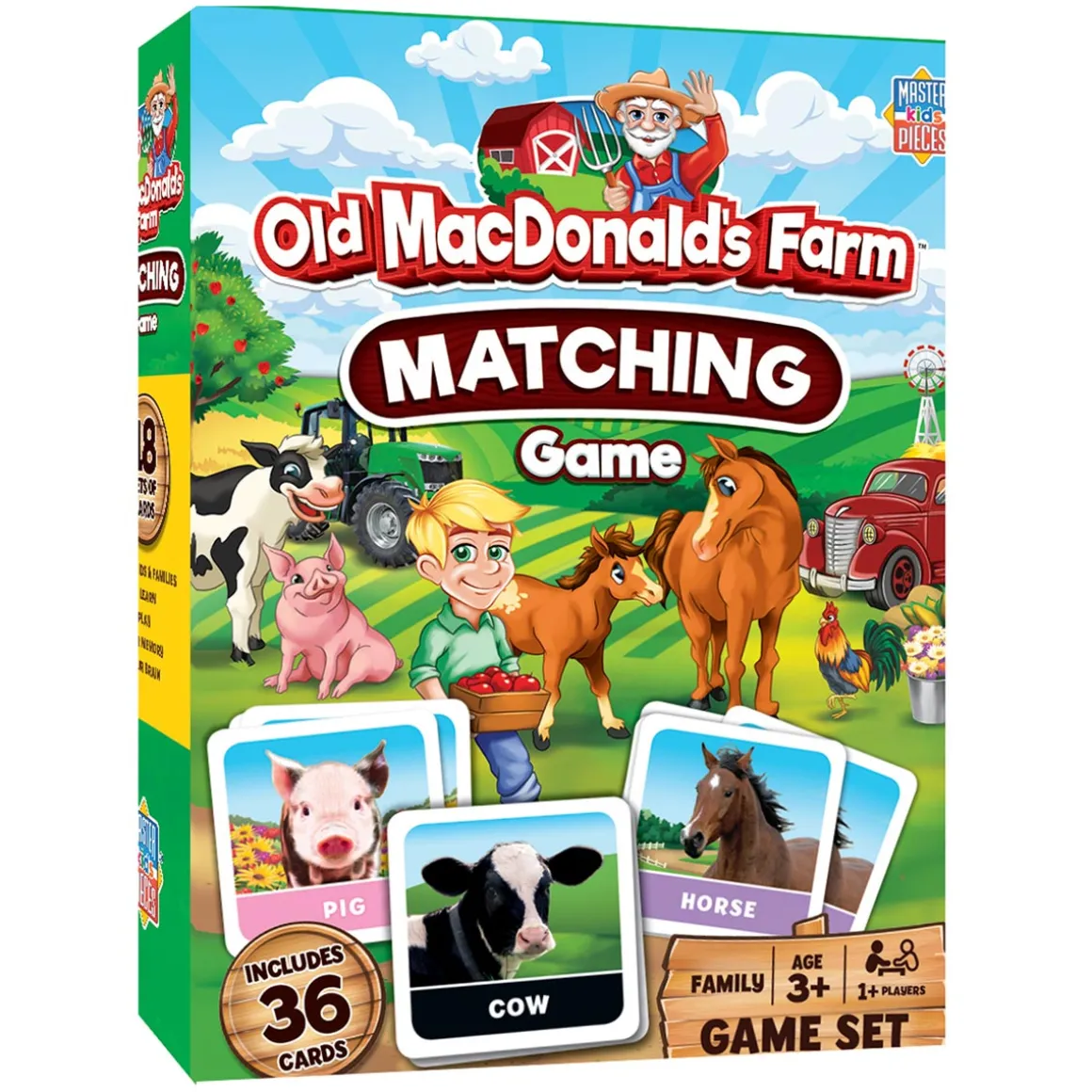 Old MacDonald's Farm Picture Matching Game