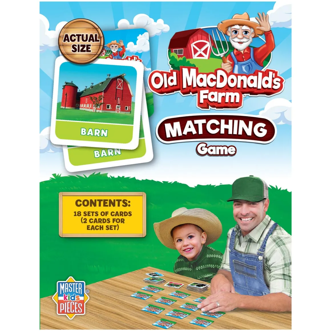 Old MacDonald's Farm Picture Matching Game