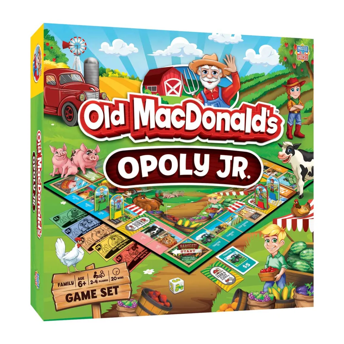 Old MacDonald's Opoly Junior Board Game