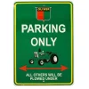 Oliver 8x12 Parking Only Aluminum Sign