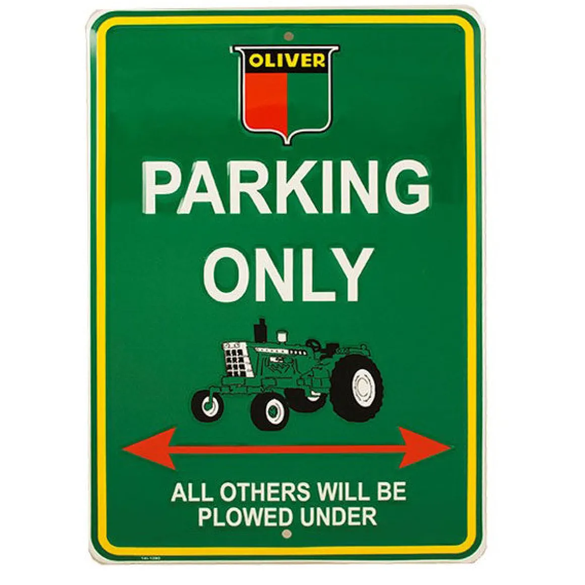 Oliver 8x12 Parking Only Aluminum Sign