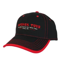 OUTBACK TOYS Black & Red Cloth Cap