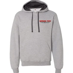 Outback Toys Logo Grey Hooded Sweatshirt
