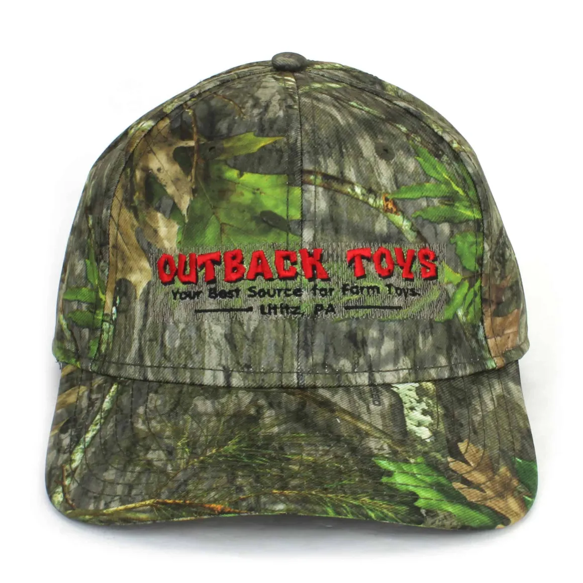 Outback Toys Logo Mossy Oak Camo Cap