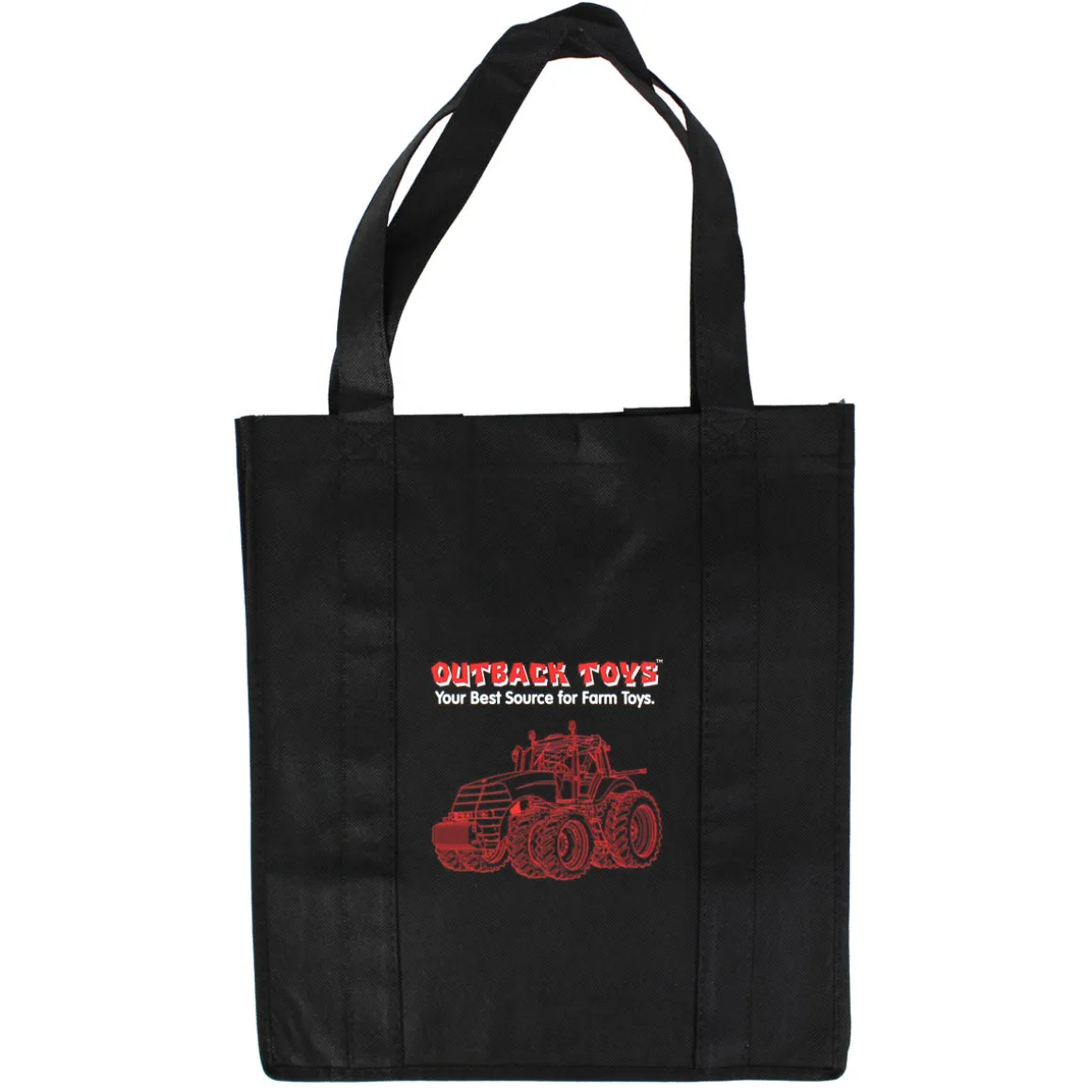Outback Toys Tractor Canvas Shopper Tote Bag
