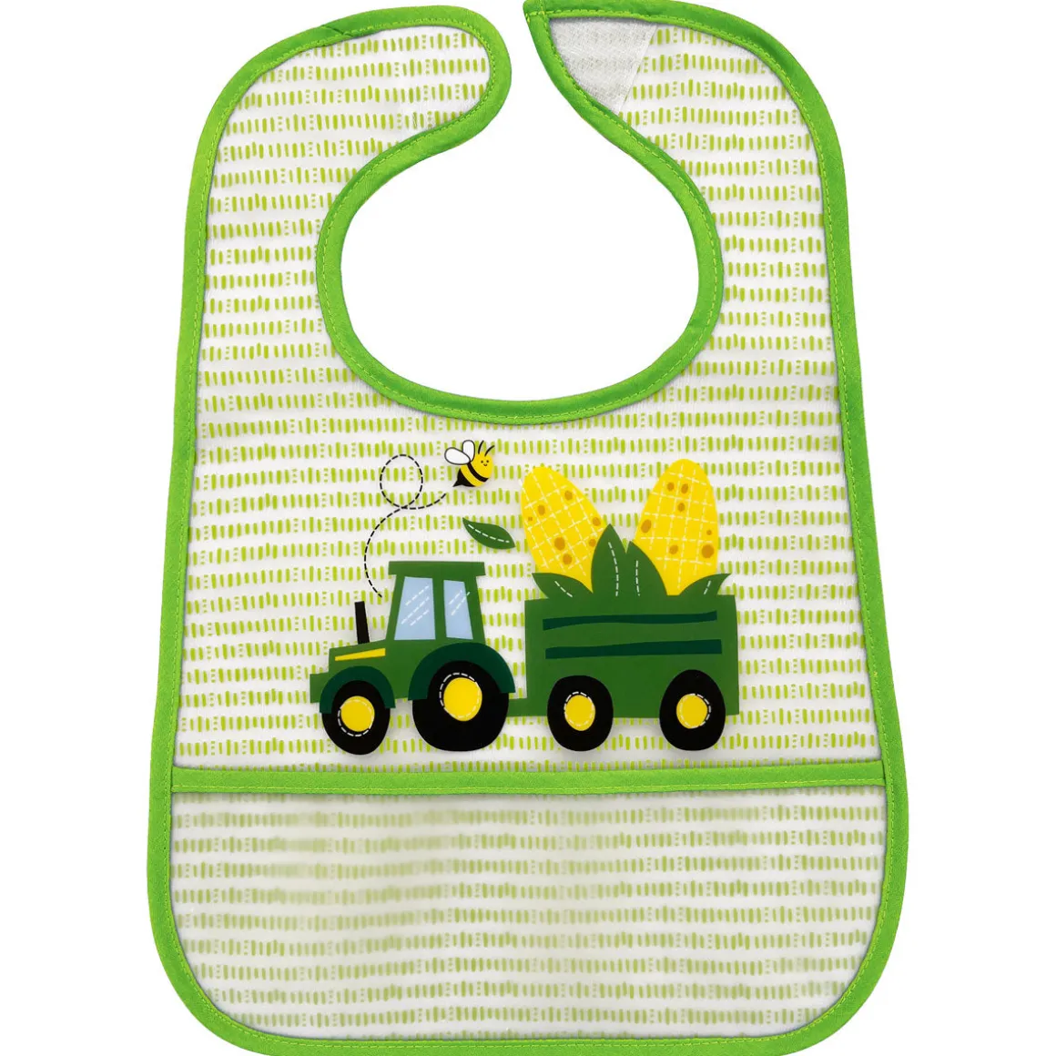 Pack of 3 John Deere PEVA Bibs