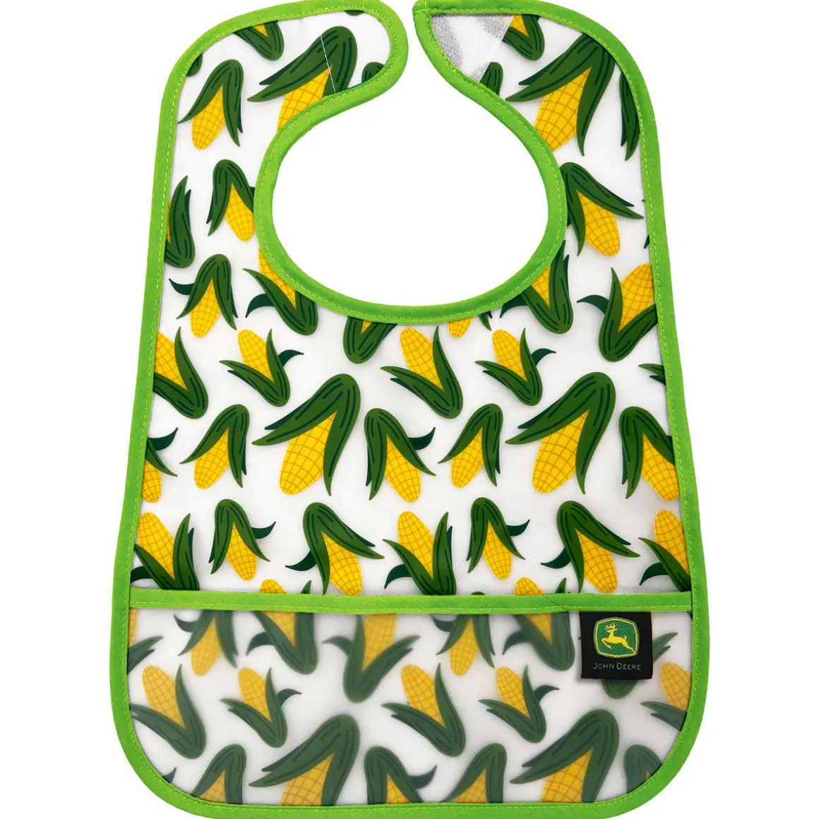 Pack of 3 John Deere PEVA Bibs