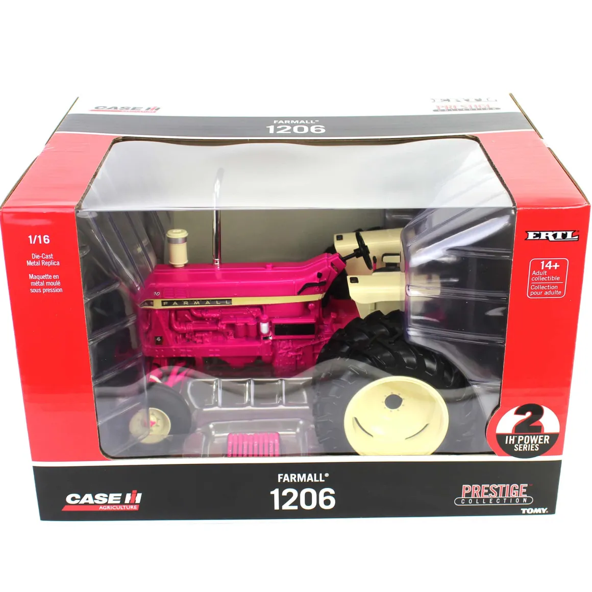 Pink Limited Edition ~ 1/16 IH Farmall 1206 w/ Rear Duals, ERTL Prestige Collection, 2nd in OBT Exclusive Series
