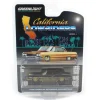 Pinstriped Chase ~ 1/64 1976 Cadillac Eldorado Convertible, Black & Gold, California Lowriders Series 6