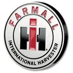 Plasticolor IH Farmall Logo Metal Hitch Cover
