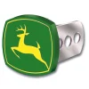 Plasticolor John Deere Logo Metal Hitch Cover