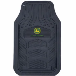 Plasticolor John Deere WeatherPro 4 Piece Vehicle Floor Mat Set