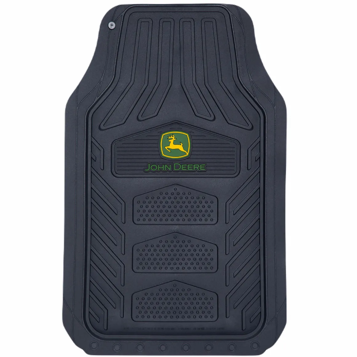 Plasticolor John Deere WeatherPro 4 Piece Vehicle Floor Mat Set