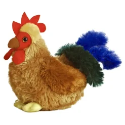 8" Cocky Rooster Mini Flopsie Plush Animal by Aurora