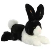 12" Dutch Rabbit Black & White Flopsie Plush by Aurora