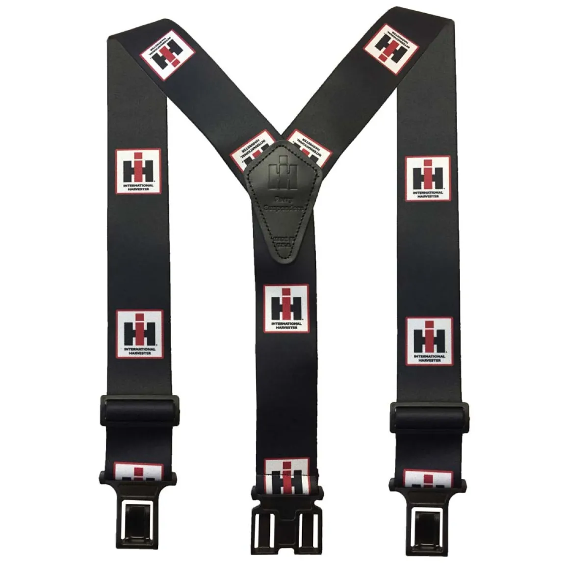54" IH Black 2" Hook Suspenders