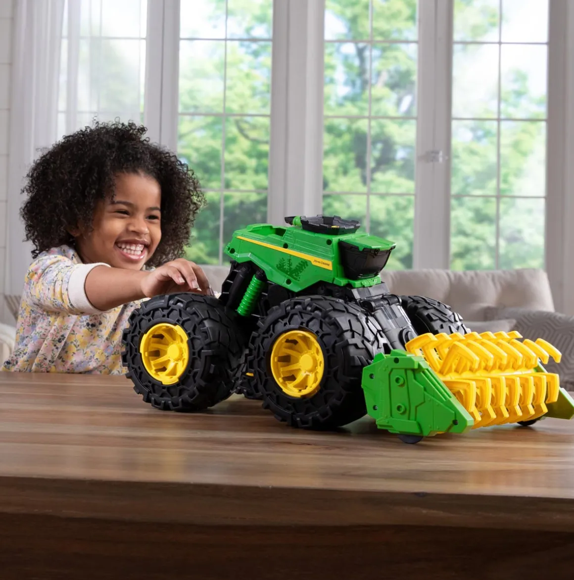 18" John Deere Monster Treads Super Scale Combine