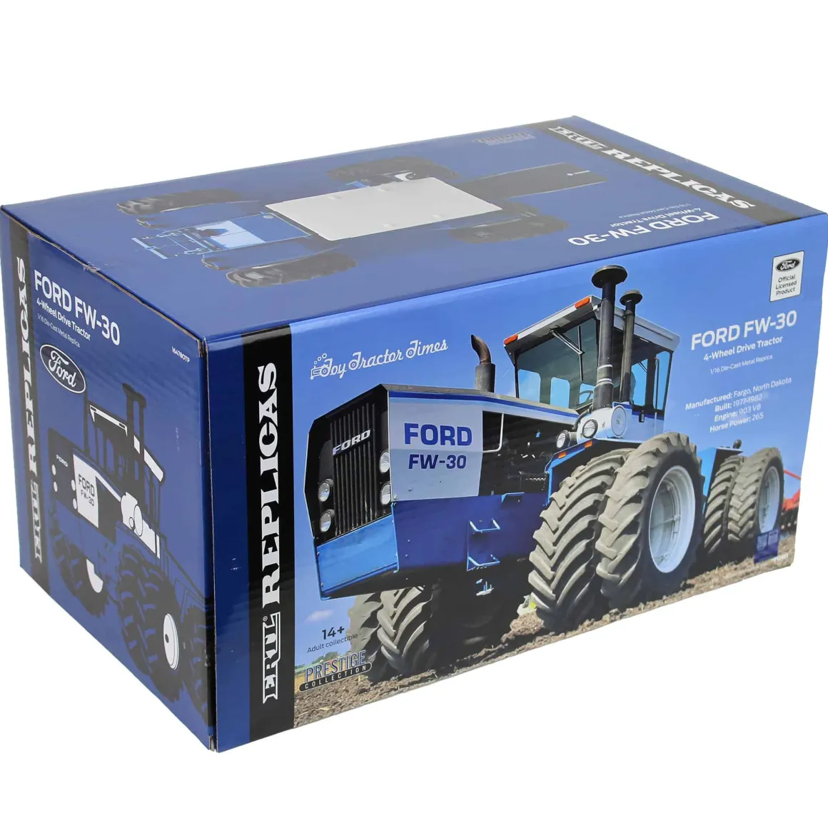 "Field Work Dust" Chase Unit ~ 1/16 Ford FW-30 4WD w/ Duals, Toy Tractor Times 41st Anniv, ERTL Prestige Collection