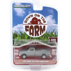 Raw Chase Unit ~ 1/64 1982 Dodge Ram W250 Power Ram, Down on the Farm Series 9