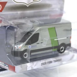 Raw Chase Unit ~ 1/64 2020 Ford Transit LWB High Roof, US Customs & Border Patrol, Hot Pursuit Special Edition