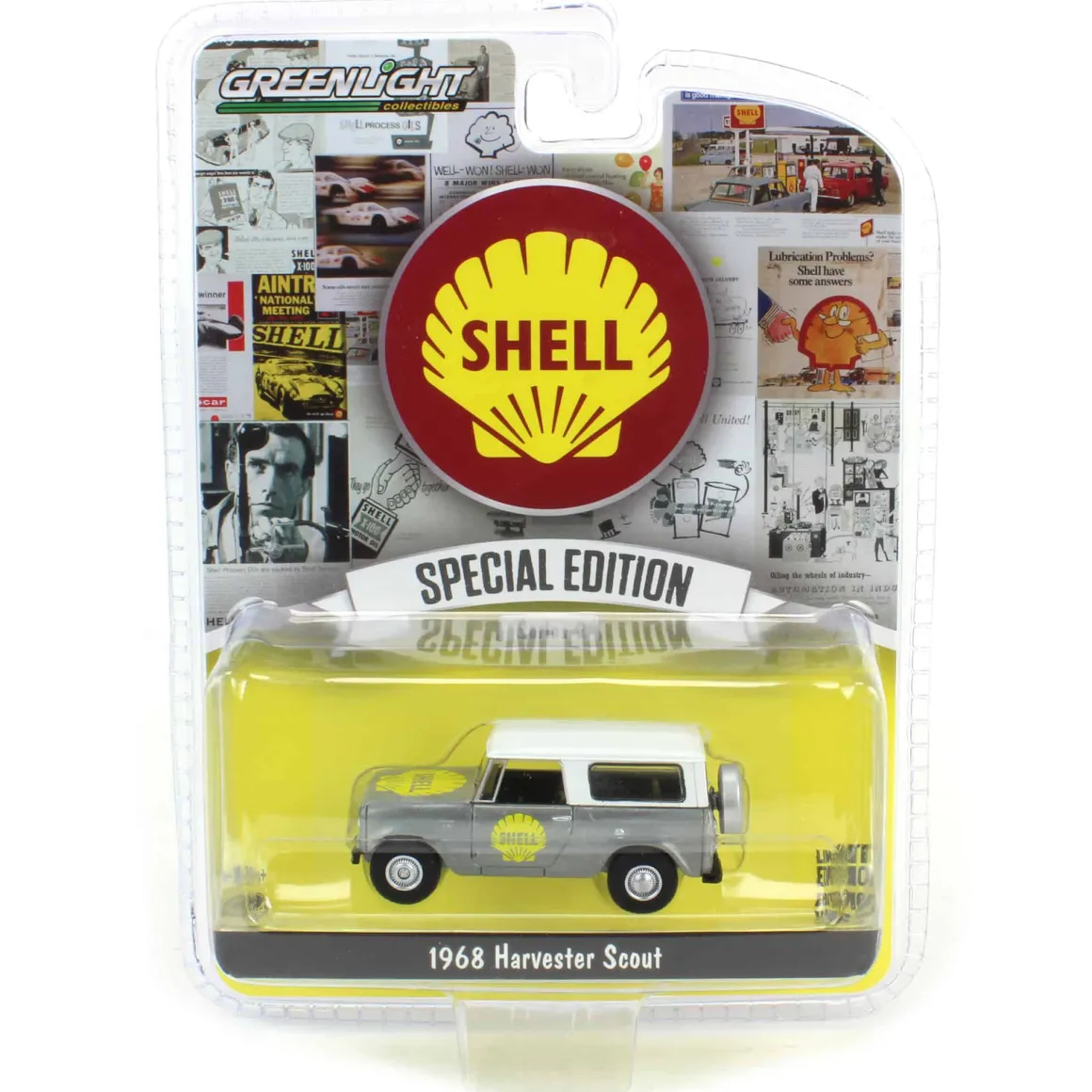 Raw Chase Unit ~ 1/64 1968 Harvester Scout, Shell Oil Special Edition Series 2