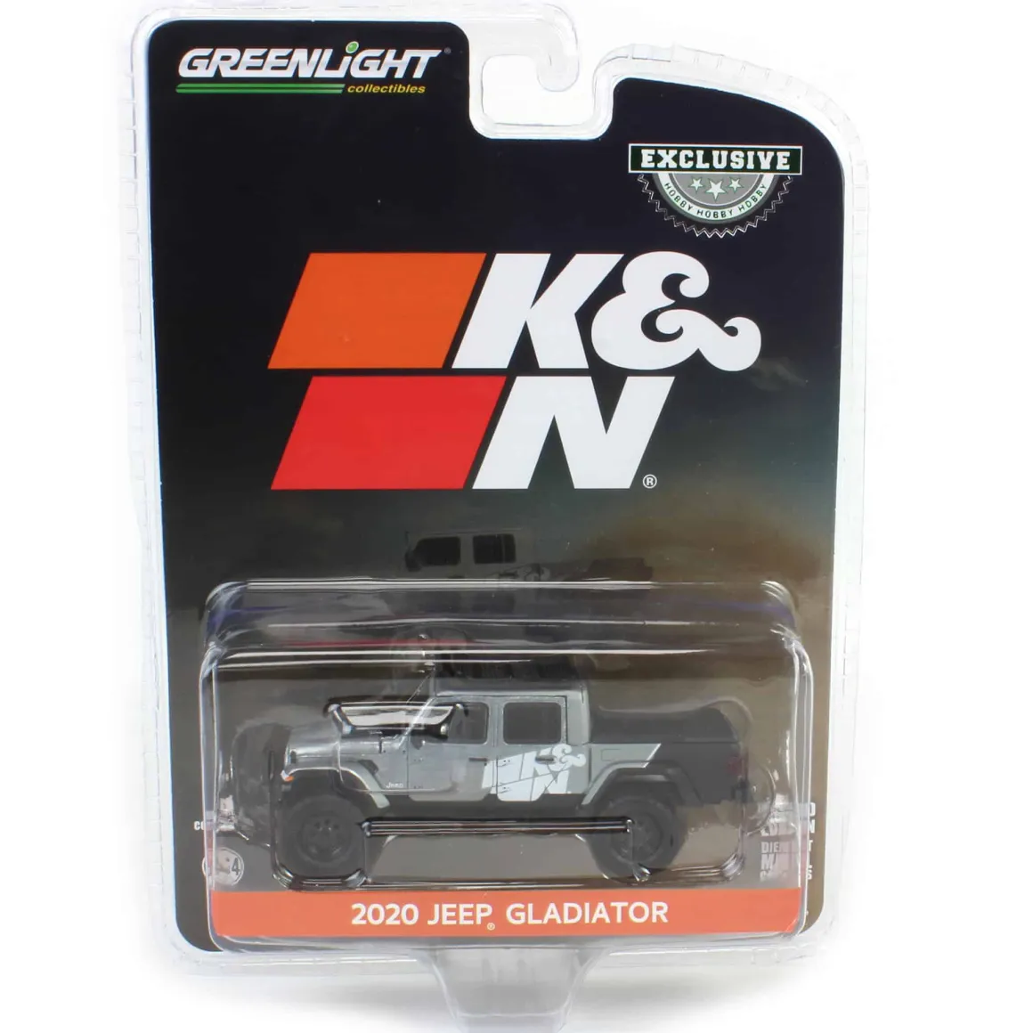 Raw Chase Unit ~ 1/64 2020 Jeep Gladiator, K&N Filters 2019 SEMA Build, Hobby Exclusive