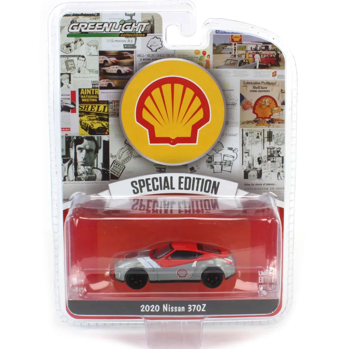 Raw Chase Unit ~ 1/64 2020 Nissan 370Z Coupe, Shell Oil Special Edition Series 2