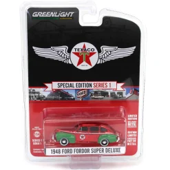 Red Chrome Super Chase ~ 1/64 1948 Ford Fordor Super Deluxe, Texaco Special Edition Series 1
