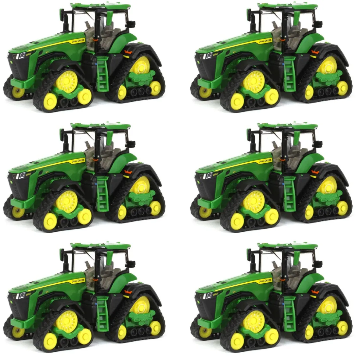 Sealed Case of 6 ~ 1/64 John Deere 8RX 410 with Tracks, 2023 Farm Show