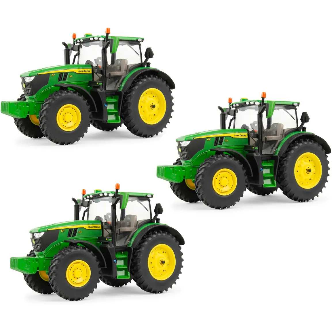 Sealed Case of 3 ~ 1/32 John Deere 6R 155 Tractor, 2024 Farm Show