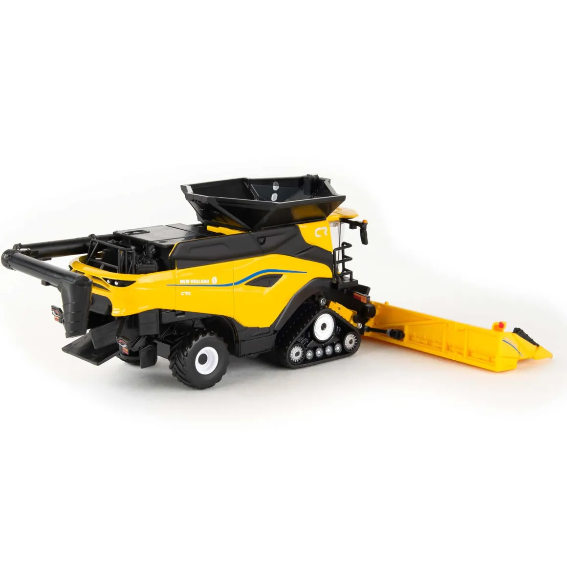 Sealed Case of 6 ~ 1/64 New Holland CR11 Tracked Combine with Corn & Draper Heads, 2025 Farm Show