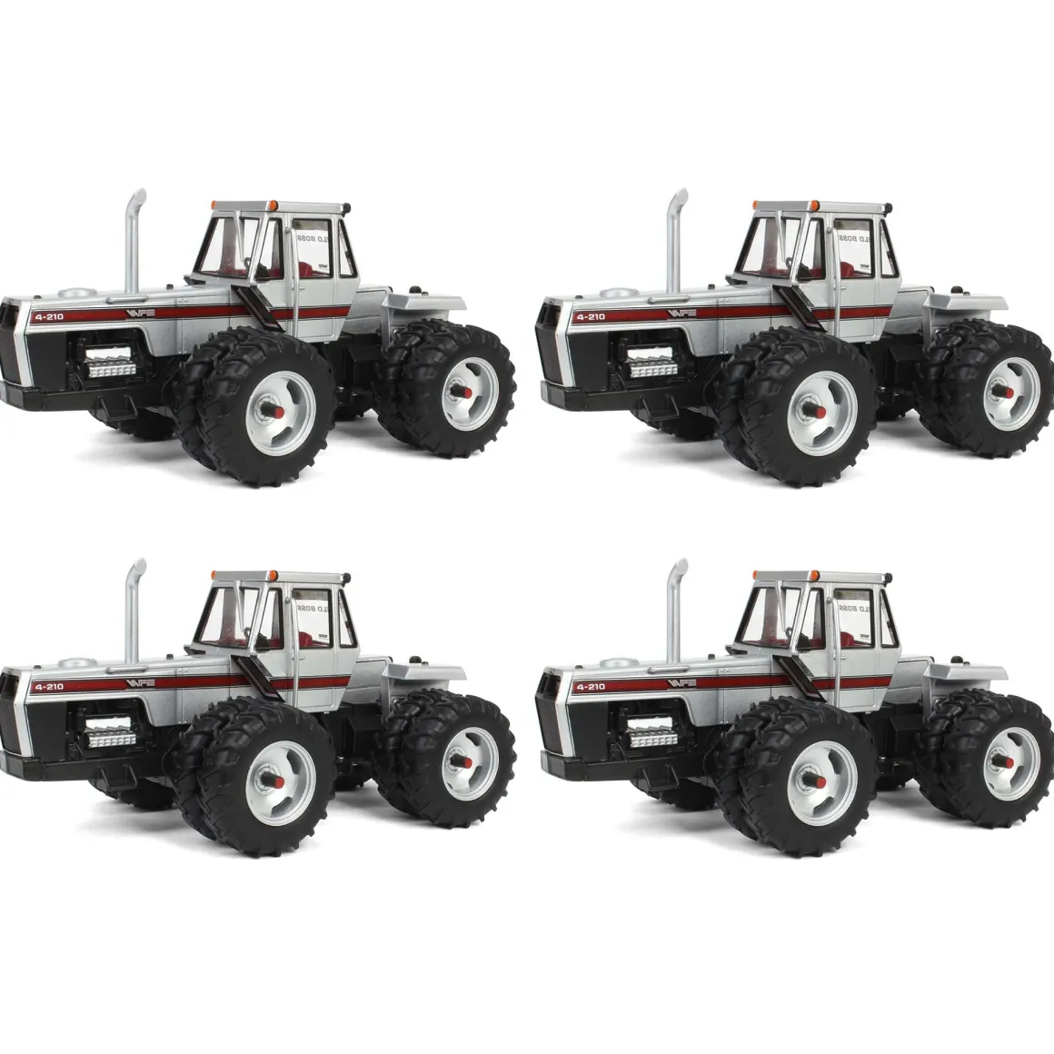 Sealed Case of 4 ~ 1/32 White 4-210 4WD with Duals, 2024 National Farm Toy Museum Select Series