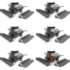 Set of 6 ~ 1/64 Gleaner S98 Combine w/ Duals & 2 Heads, Centennial Edition