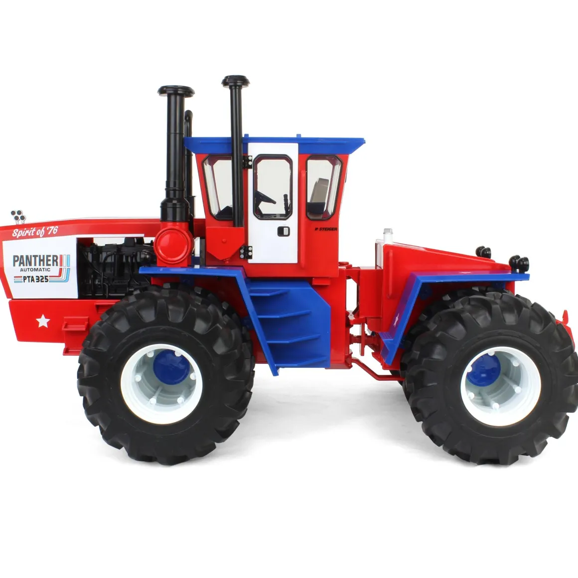 Set of 4 ~ 1/16 Steiger PTA 325 "Spirit of '76" Stars & Stripes 4WD Tractor, ERTL Prestige Collection