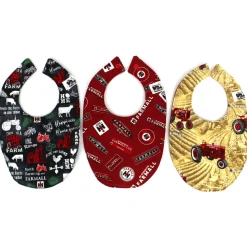 Set of 3 IH Farmall Cotton Bibs
