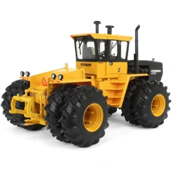 Set of 2 Steiger 4WD Tractors ~ PTA 325 "Spirit of '76" Stars & Stripes + CA325 Industrial Yellow
