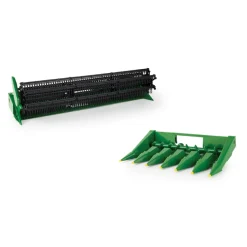 Set of 2 Versions ~ 1/16 John Deere 7720 Turbo & Titan II Combines, ERTL Prestige Select #4