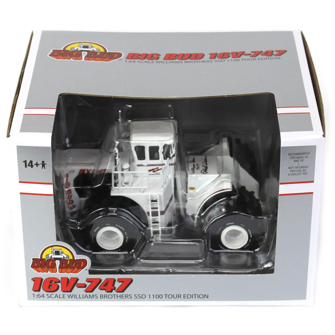 Signed ~ 1/64 Big Bud 16V-747 Williams Brothers SSD 1100 Tour Edition